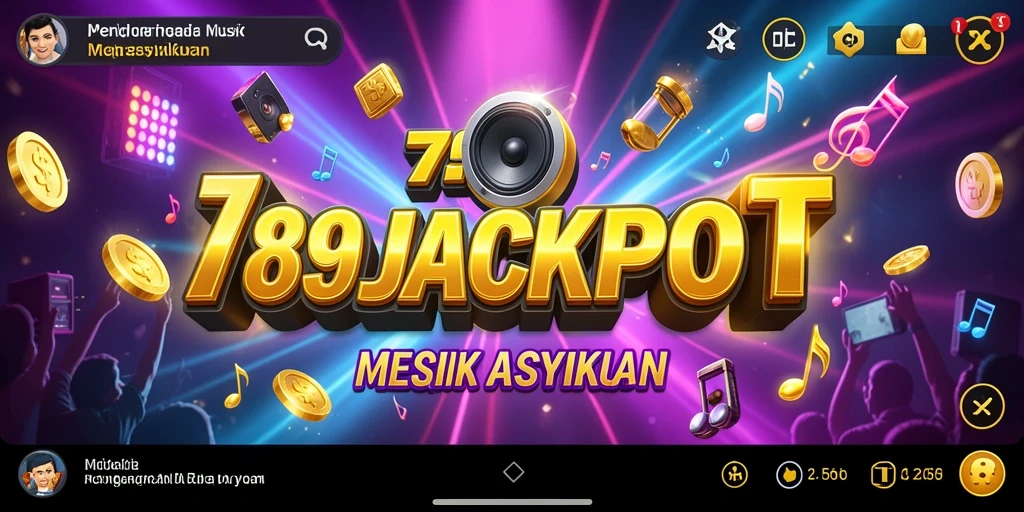 Tampilan gameplay menarik dari 789JACKPOT dengan berbagai pilihan lagu.