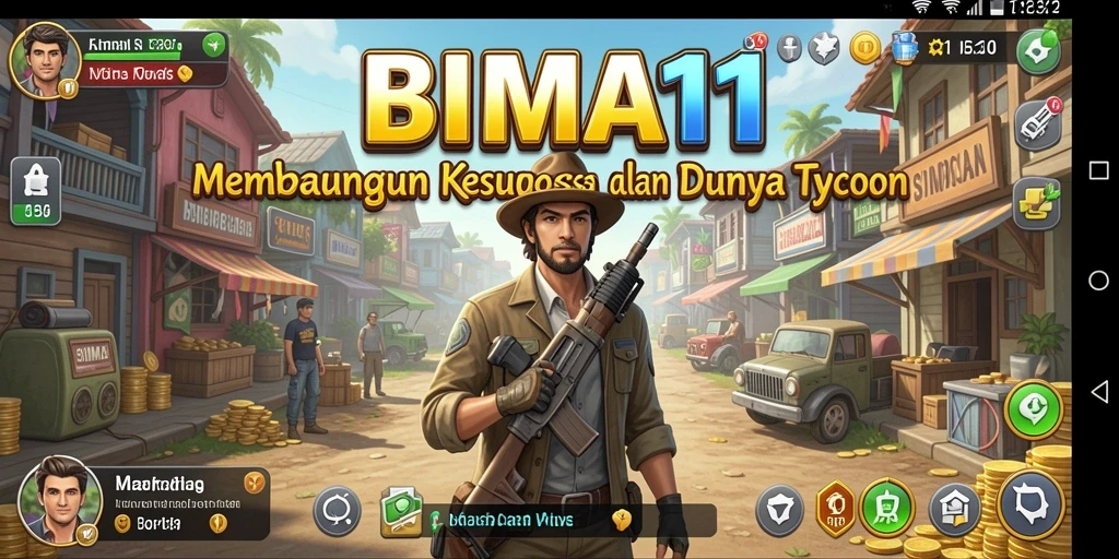 Tampilan gameplay BIMA11 yang menarik dan penuh strategi.