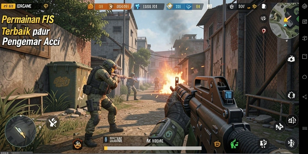 Tampilan gameplay <strong>IDRGAME</strong> yang seru dan mendebarkan.