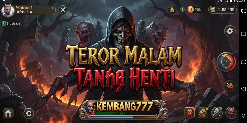 Menampilkan gameplay KEMBANG777 yang menggetarkan dengan suasana Horror.
