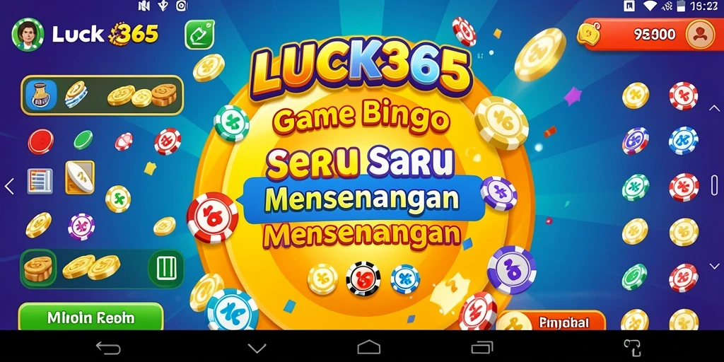 Tampilan gameplay LUCK365 yang menarik dalam permainan Bingo.