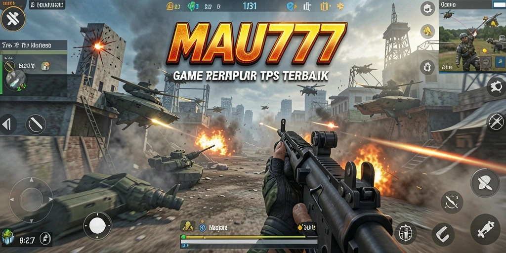 Gameplay seru MAU777 dalam pertempuran TPS.