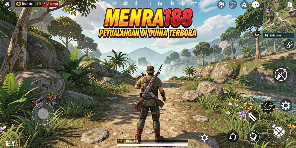 Screenshot MENARA188 menampilkan aksi seru dalam dunia terbuka.