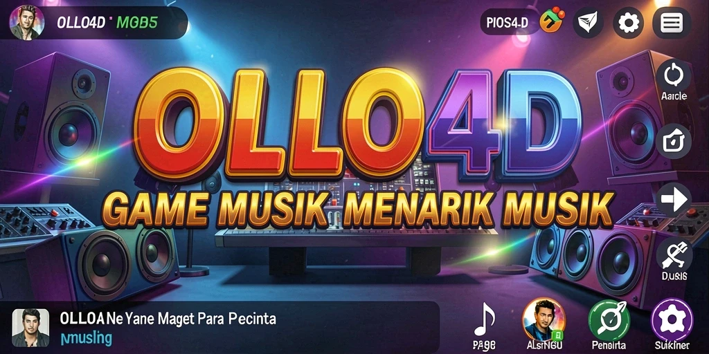 Gameplay OLLO4D yang seru dengan musik interaktif.