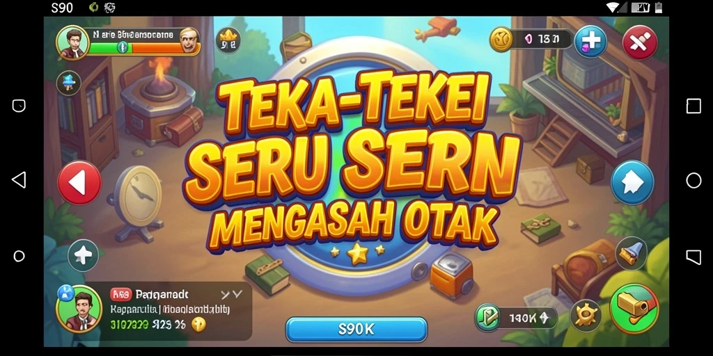 Tampilan gameplay puzzle yang menarik di S80.