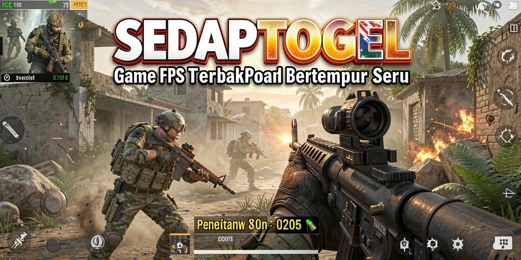 Tangkap momen seru dalam gameplay FPS SEDAPTOGEL.