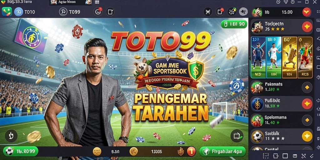 Tampilan gameplay TOTO99 yang menarik dan interaktif.