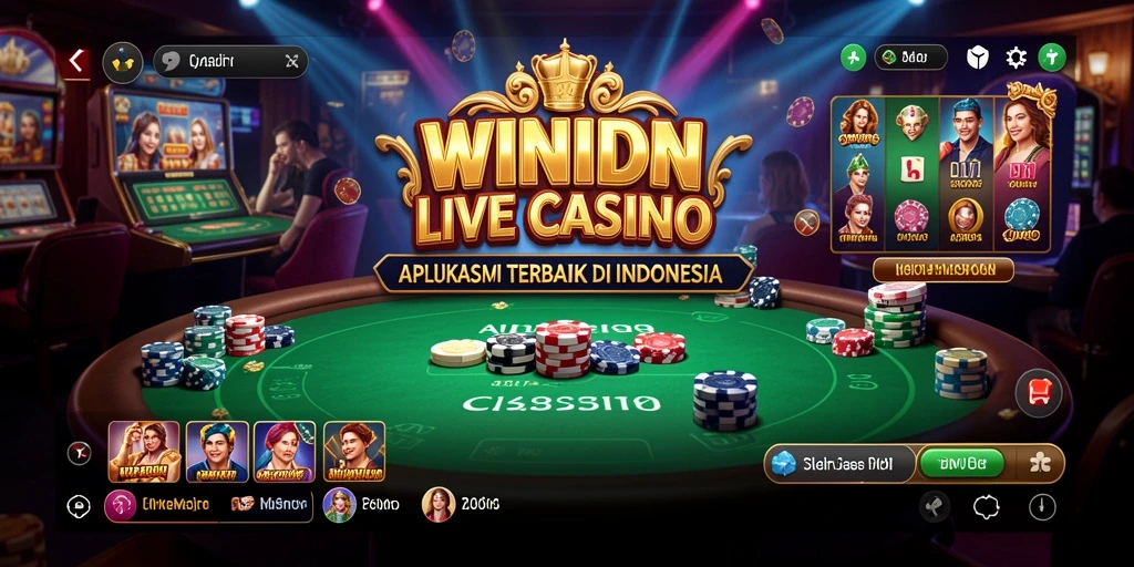 Gameplay Live Casino yang menarik dan interaktif di WINIDN.